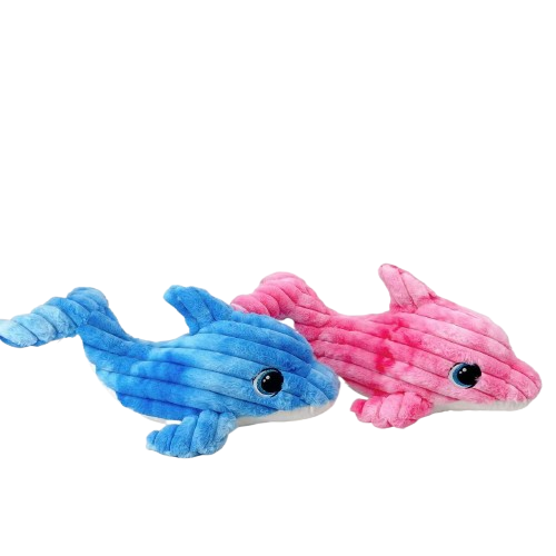 Delfin Fløjlsdyr - 60 cm